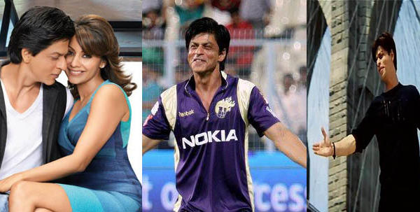 Shah Rukh Khan’s love triangle Family, Bollywood, Cricket